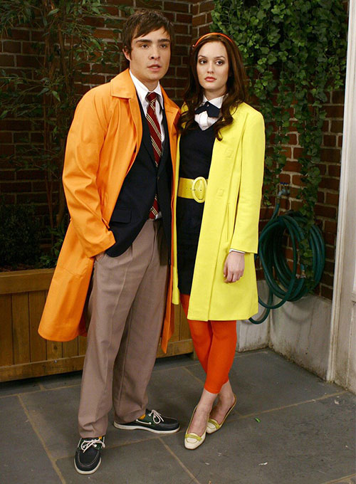 Leighton Meester Gossip Girl Leather Long Coat - LeatherCult