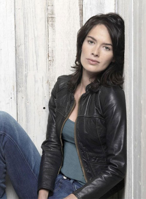 Lena Headey Terminator TV Series Leather Jacket - LeatherCult