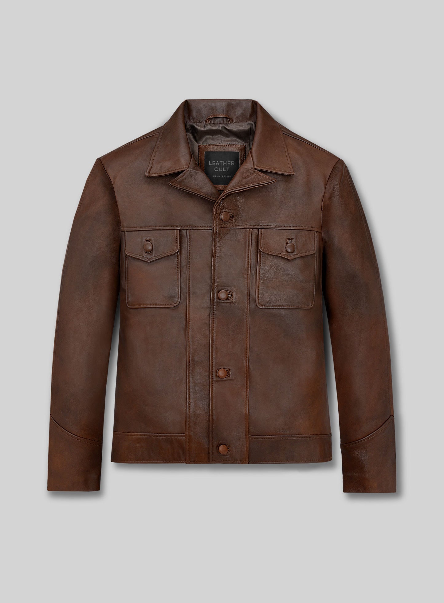 Leonardo DiCaprio Once Upon a Time in Hollywood Leather Jacket