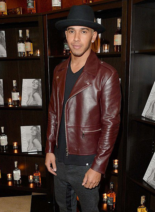 Lewis Hamilton Leather Jacket - LeatherCult