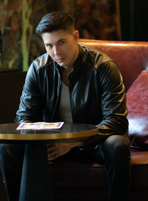 Lewis Tan Fistful Of Vengence Leather Jacket - LeatherCult