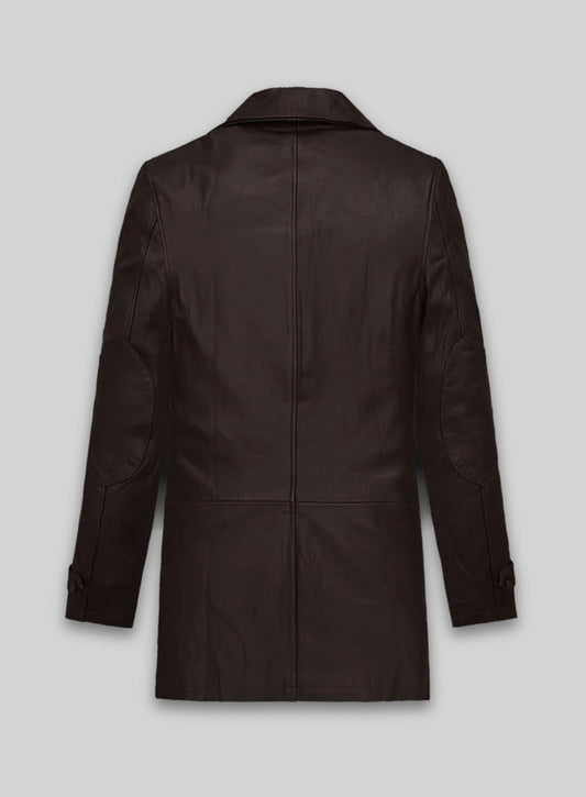 Liam Neeson Taken 2 Leather Trench Coat