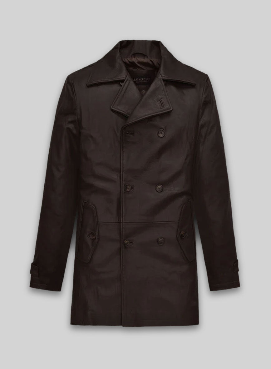 Liam Neeson Taken 2 Leather Trench Coat – LeatherCult