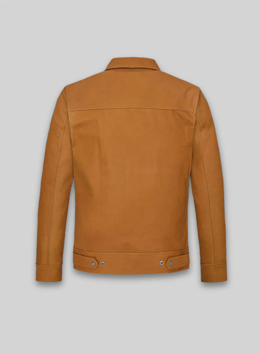 Lucas Bravo Emily In Paris Leather Jacket