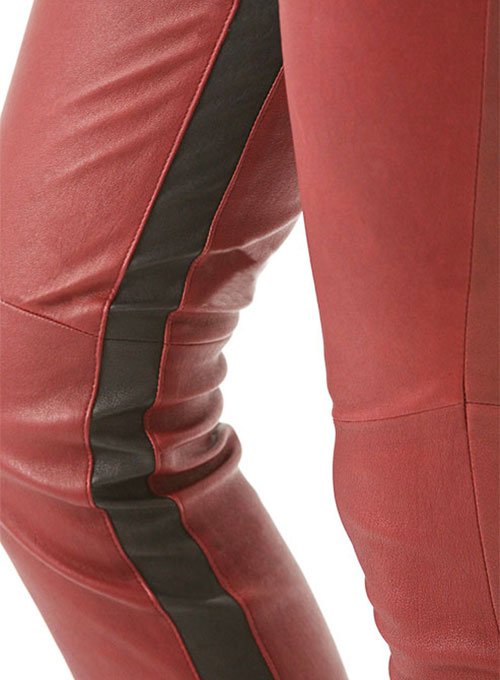 Lucky Stripe Leather Pants - LeatherCult