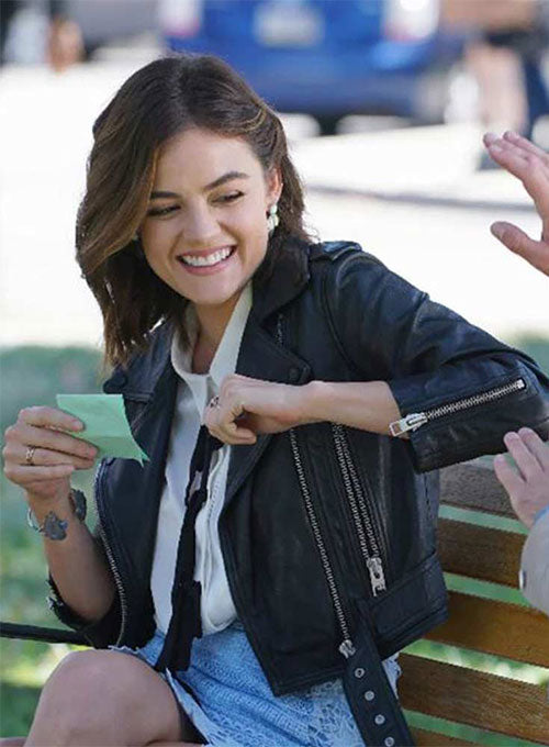 Lucy Hale Pretty Little Liars Leather Jacket - LeatherCult