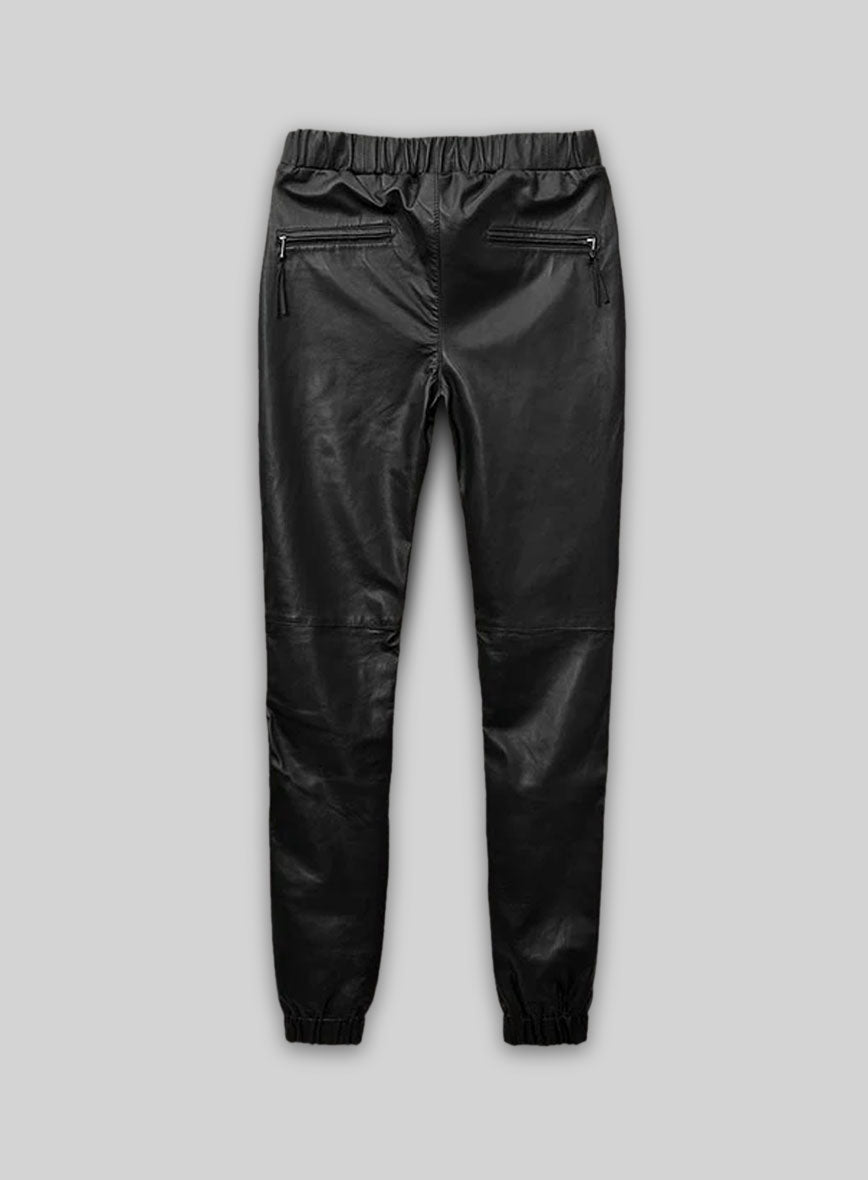 Lushfit Leather Joggers