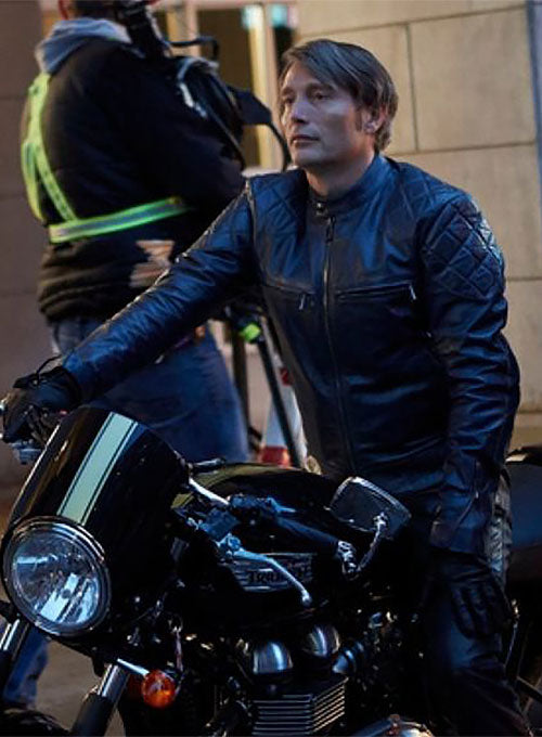 Mads Mikkelsen Hannibal Season 3 Leather Jacket - LeatherCult