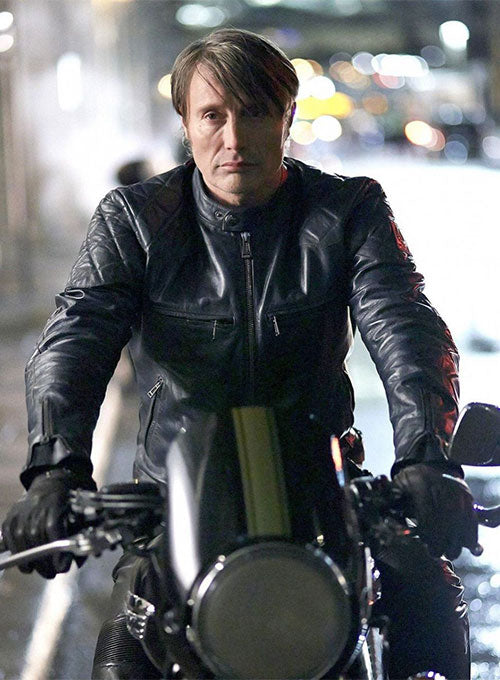 Mads Mikkelsen Hannibal Season 3 Leather Jacket - LeatherCult