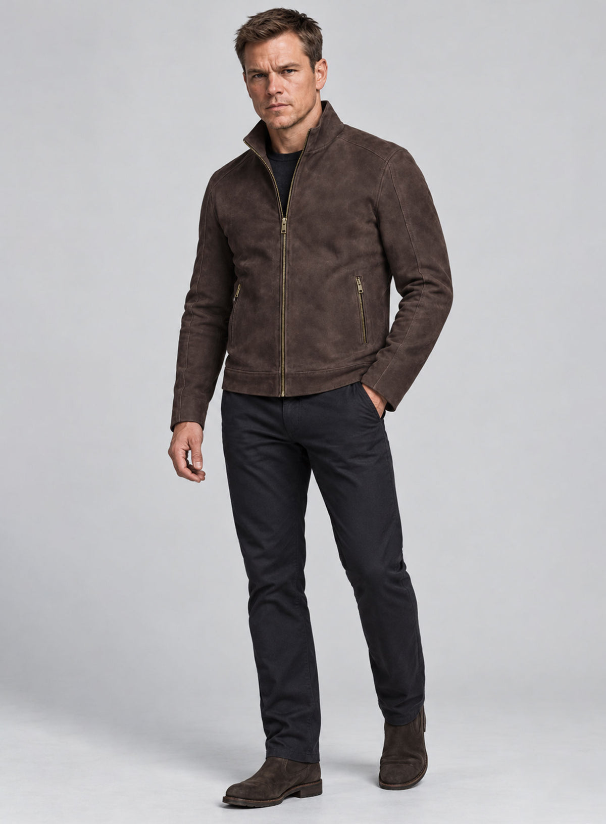 Matt Damon Jason Bourne Leather Jacket