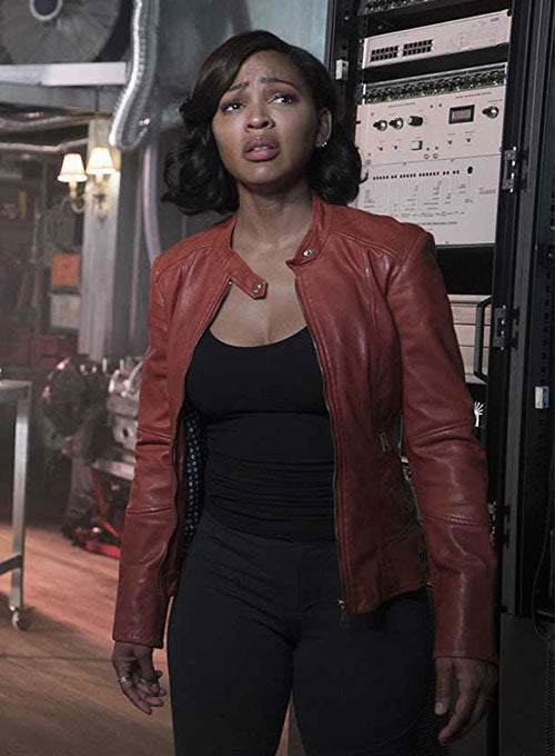Meagan Good Minority Report Leather Jacket - LeatherCult