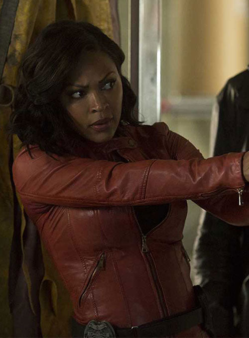 Meagan Good Minority Report Leather Jacket - LeatherCult