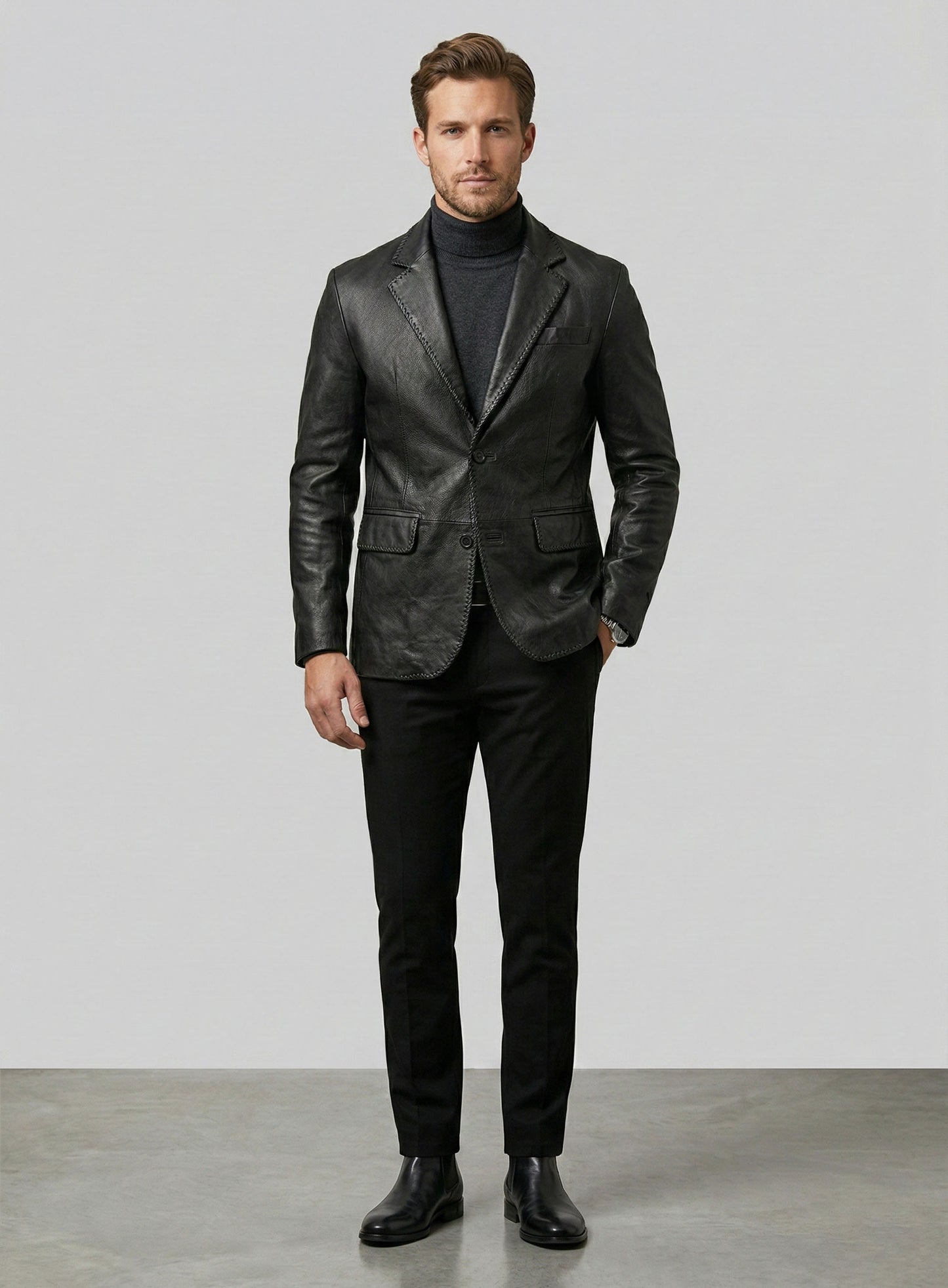 Medieval Leather Blazer