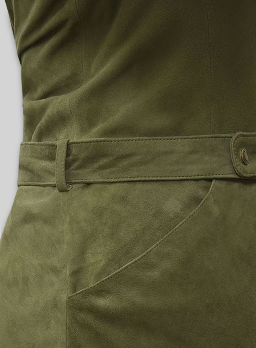 Meghan Markle Leather Dress