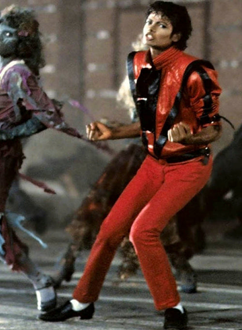 Michael Jackson Thriller Leather Jacket and Pants Set - LeatherCult