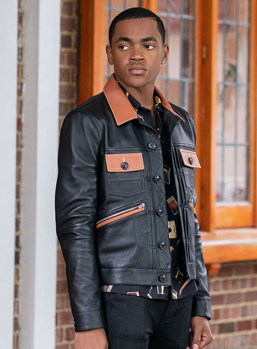 Michael Rainey Jr. Power Book II: Ghost Leather Jacket – LeatherCult