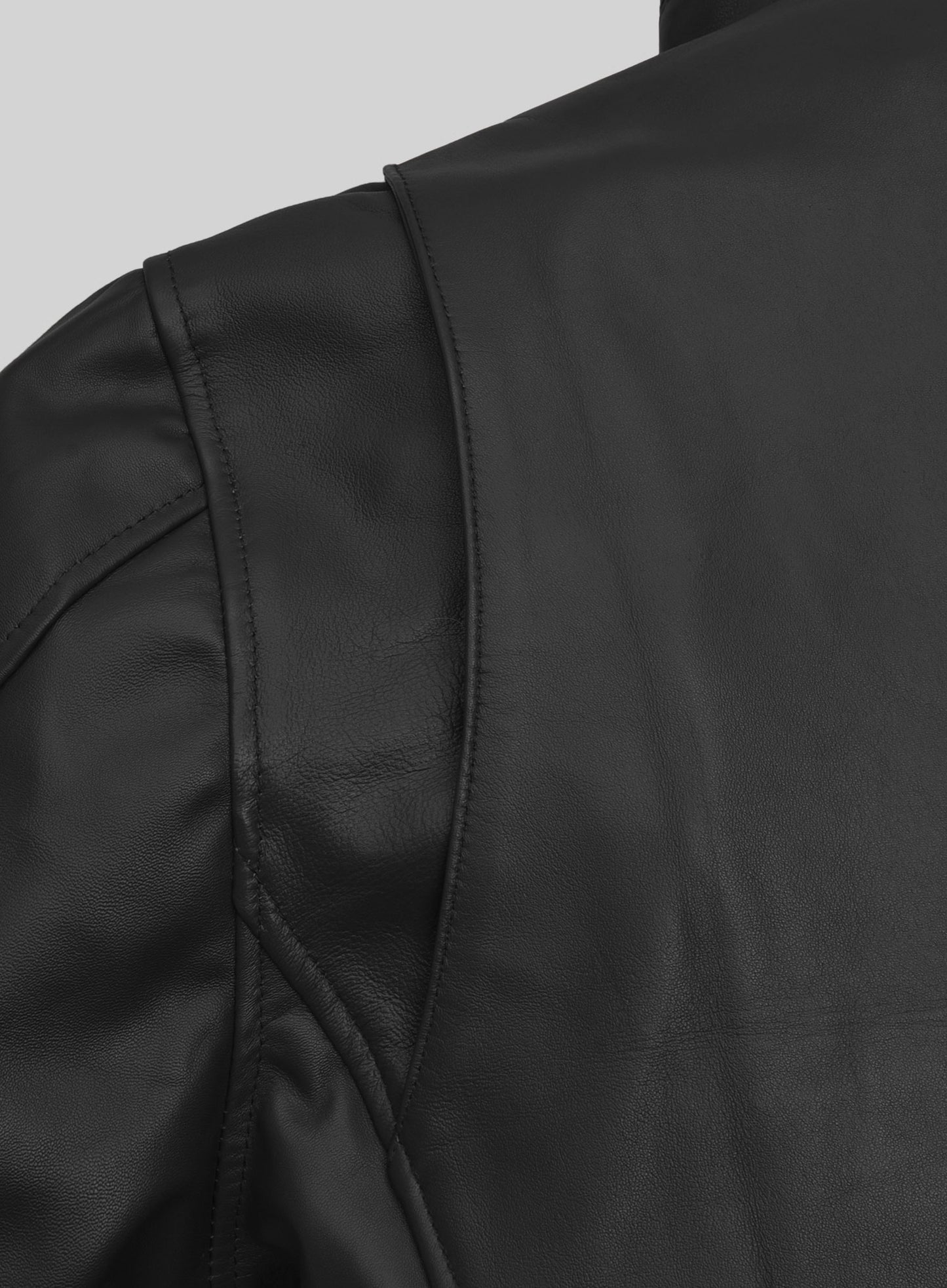 Military M-65 Leather Jacket