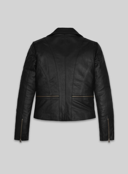 Morena Baccarin Last Looks Leather Jacket