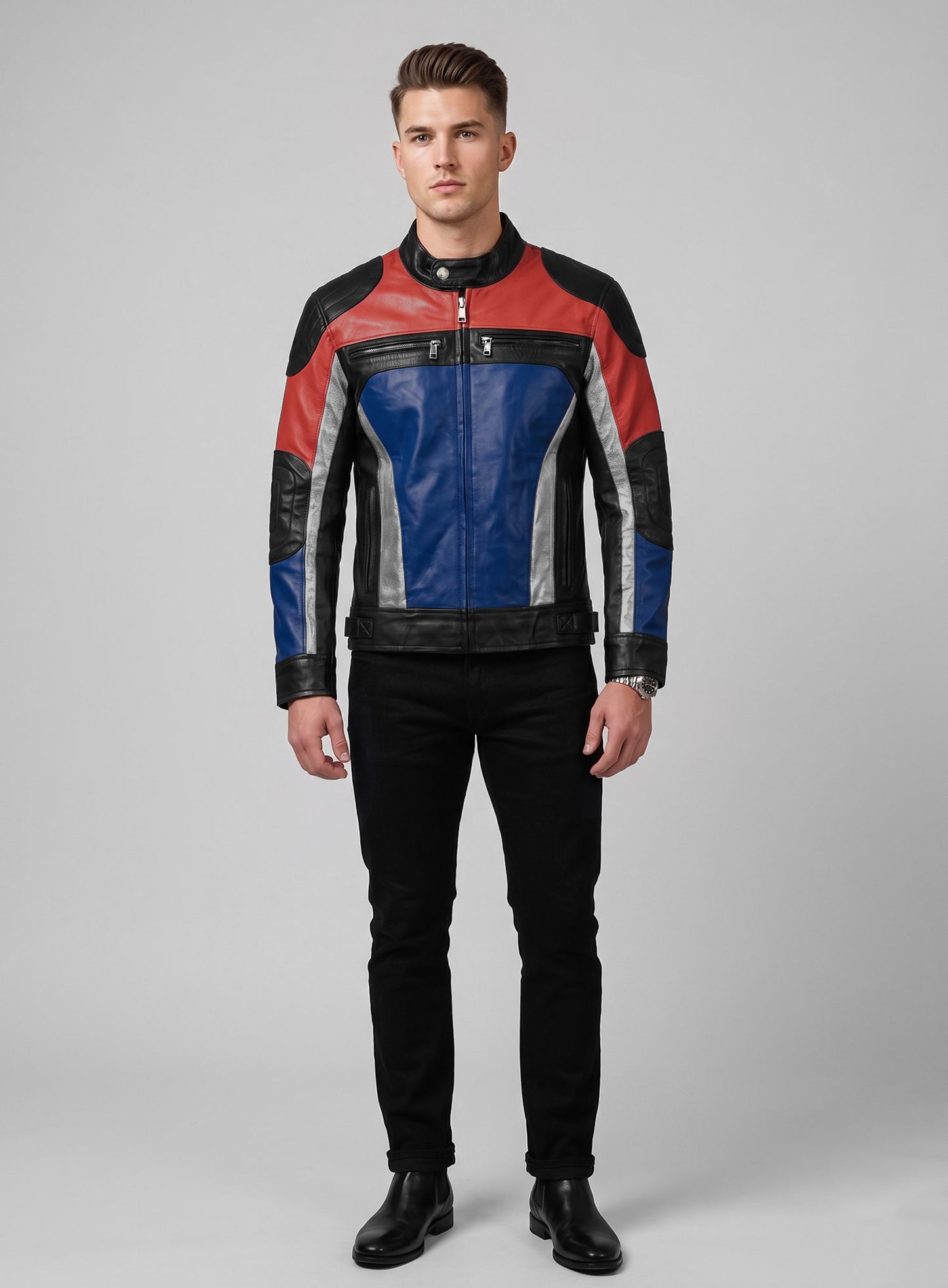 MotoGp Style Leather Jacket