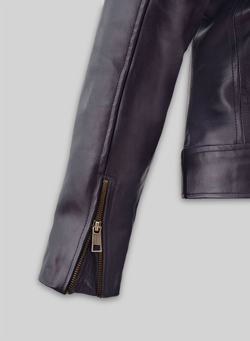 Natalie Portman Vox Lux Leather Jacket #2