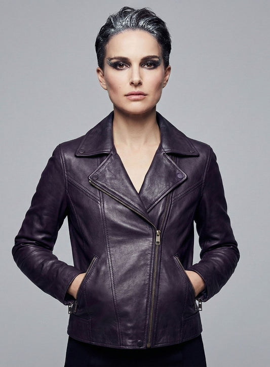 Natalie Portman Vox Lux Leather Jacket #2