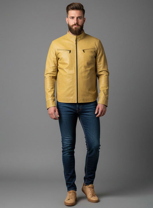 Next Nicolas Cage (Chris Johnson) Leather Jacket