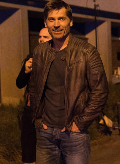 Nikolaj Coster-Waldau Domino Leather Jacket - LeatherCult