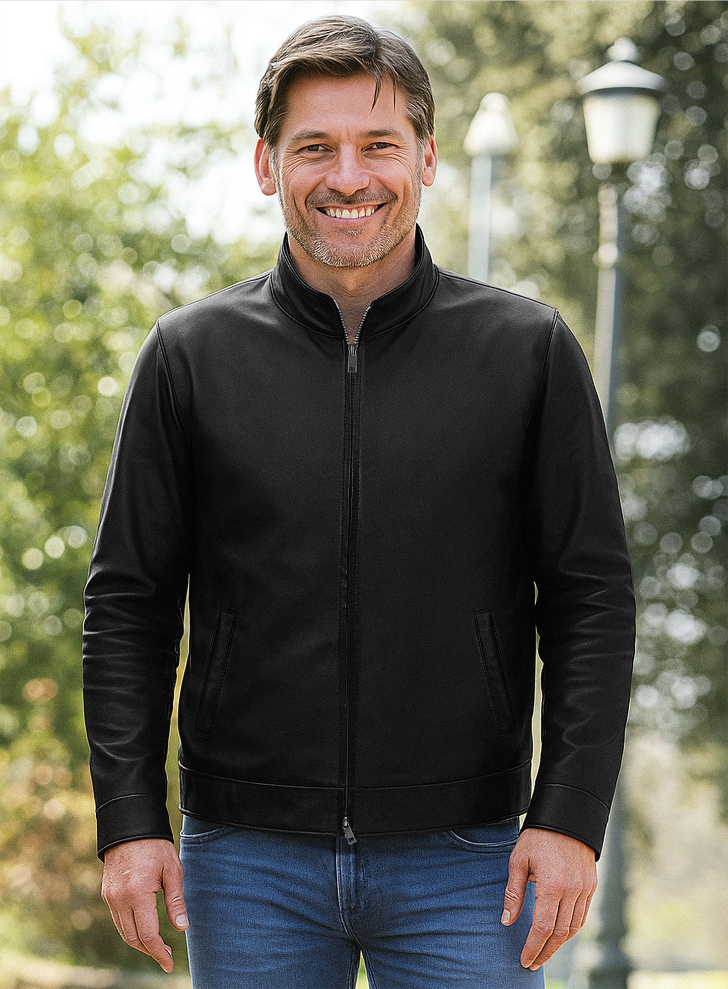 Nikolaj Coster Waldau Leather Jacket
