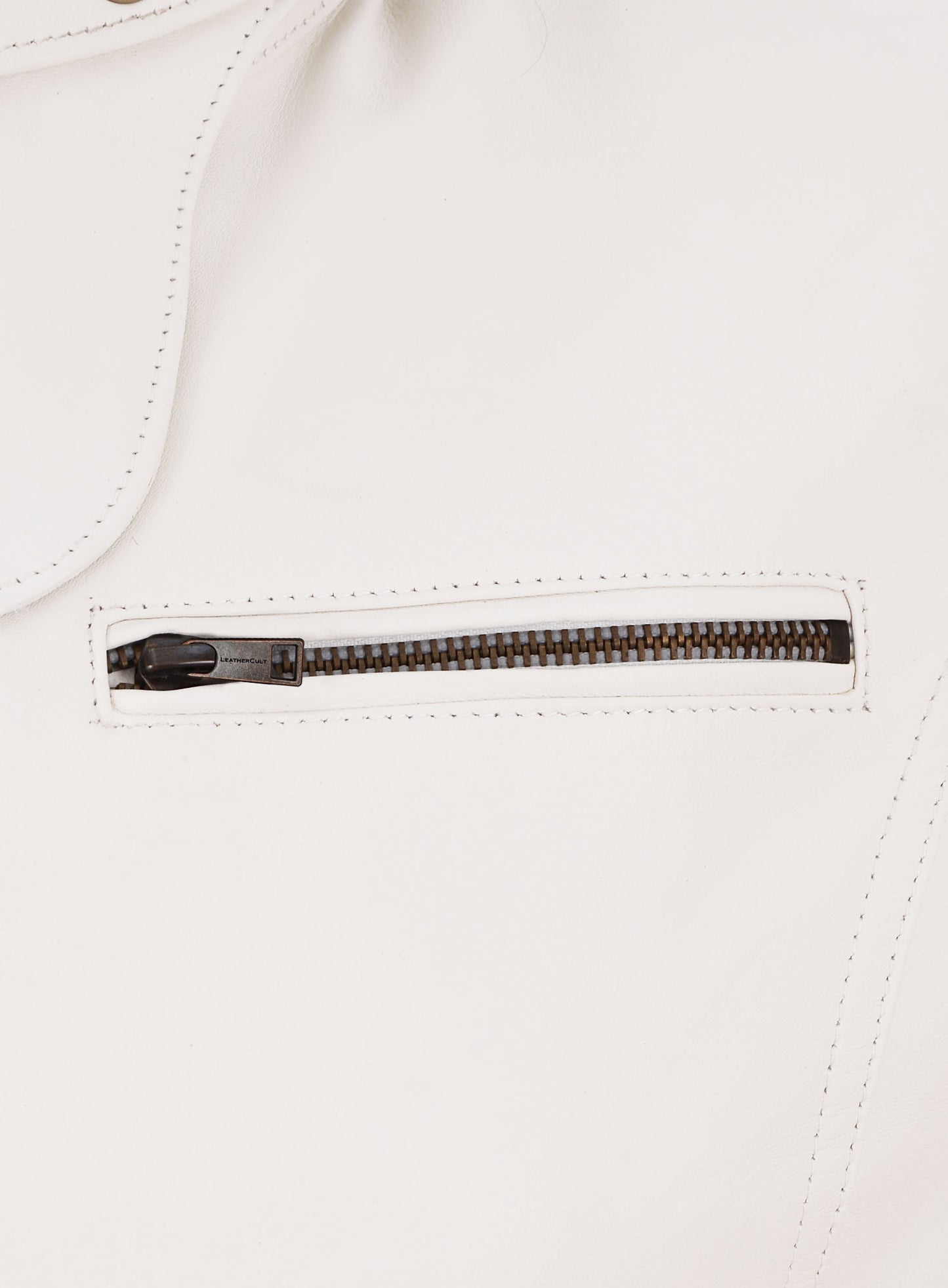 Off White Leather Jacket # 217
