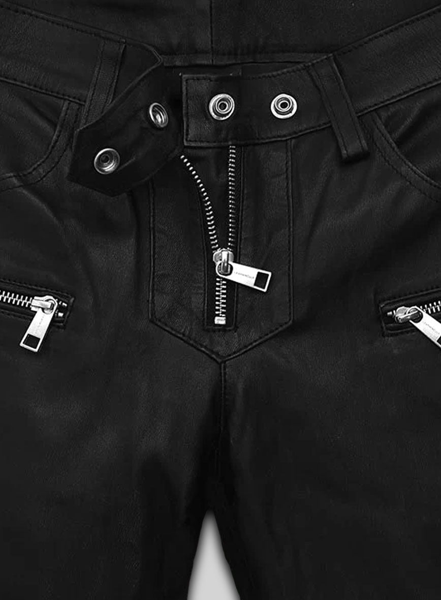 Olivia Culpo Leather Pants