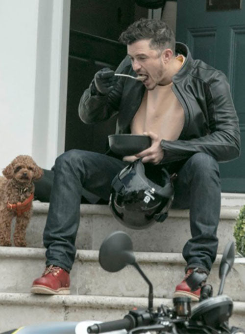 Orlando Bloom Leather Jacket - LeatherCult