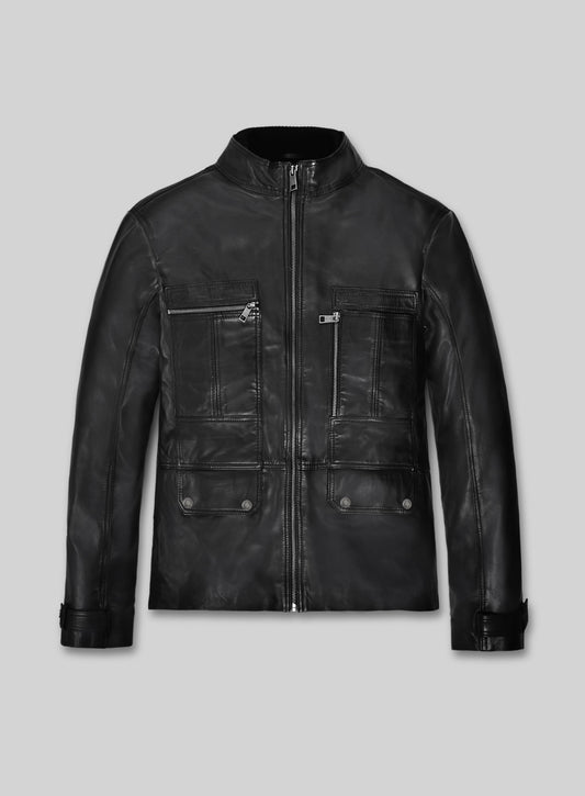 Paul Wesley Vampire Diaries Leather Jacket