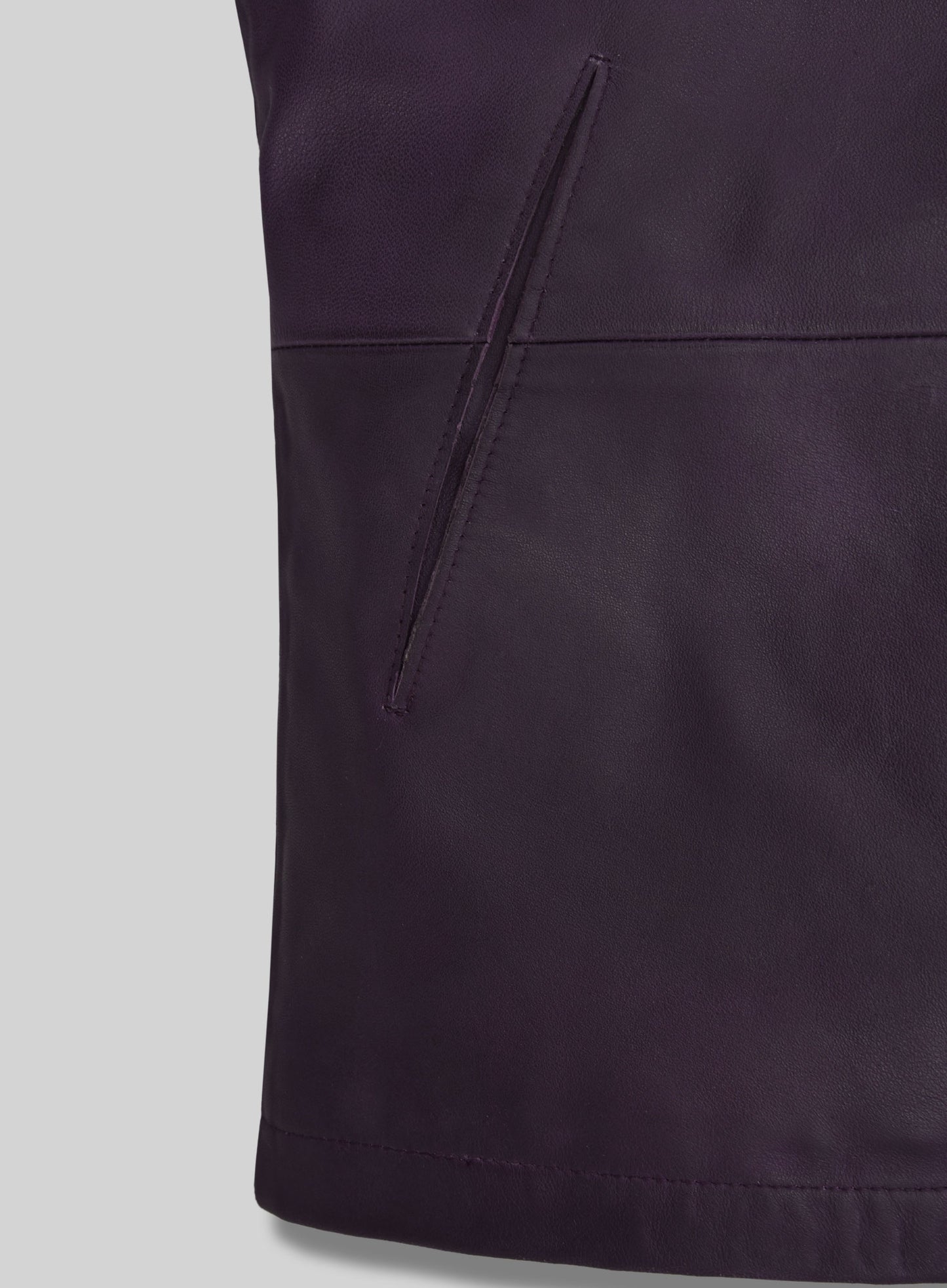 Purple Washed & Wax Tom Cruise MI Reckoning Leather Jacket