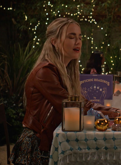 Rebecca Rittenhouse Maggie Leather Jacket #1 - LeatherCult