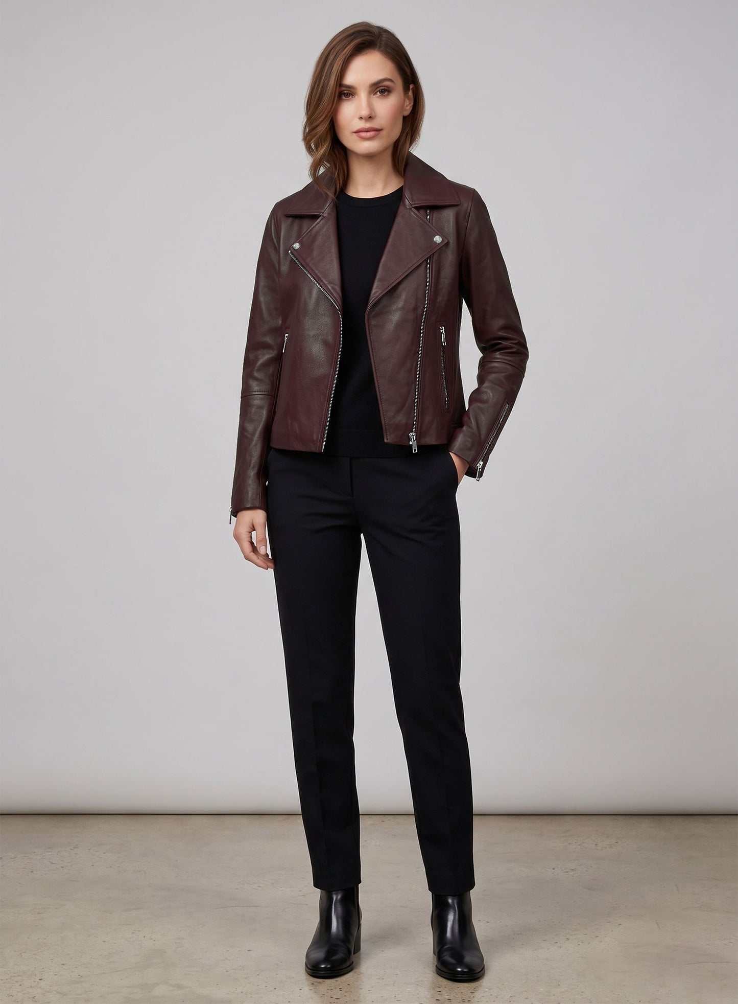 Reese Witherspoon The Morning Show Leather Jacket