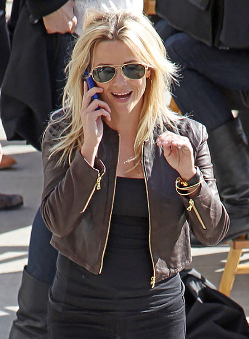 Reese Witherspoon This Means War Leather Jacket - LeatherCult