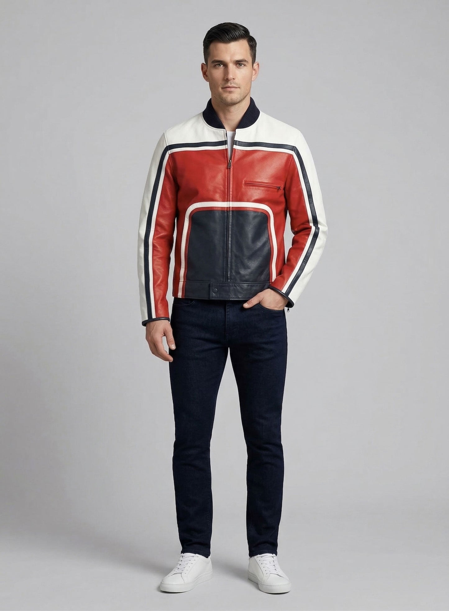 Repso Moto Leather Jacket