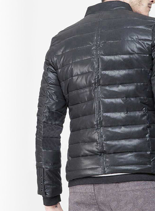 Retro Quilted Leather Jacket # 628 - LeatherCult