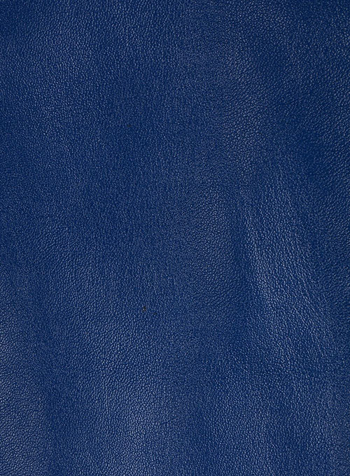 Rich Blue Leather Jacket # 887 - LeatherCult