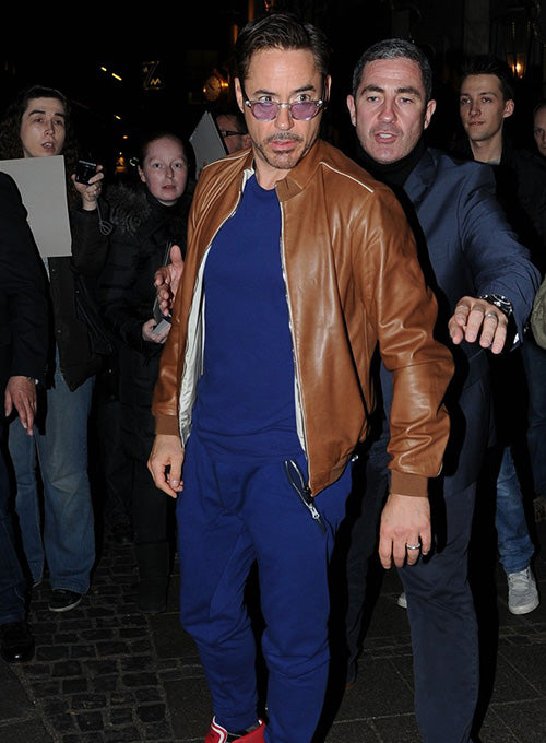 Robert Downey Jr. Leather Jacket - LeatherCult