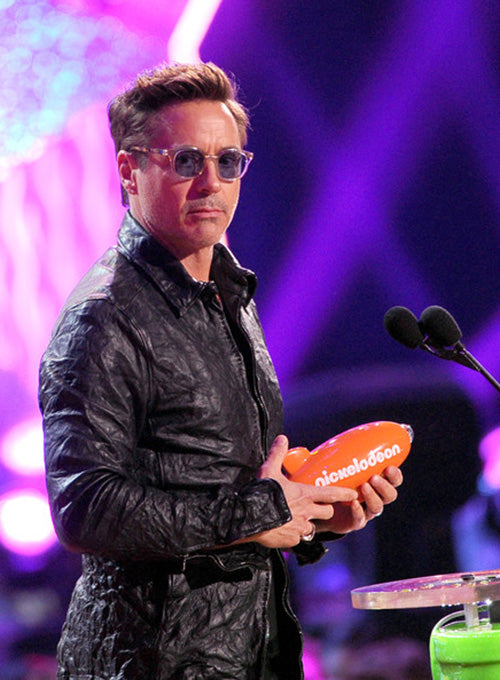 Robert Downey Jr. Nickelodeon Awards Leather Jacket - LeatherCult