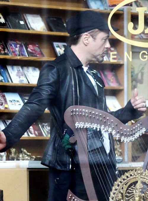 Robert Downey Jr. Leather Jacket #3 - LeatherCult