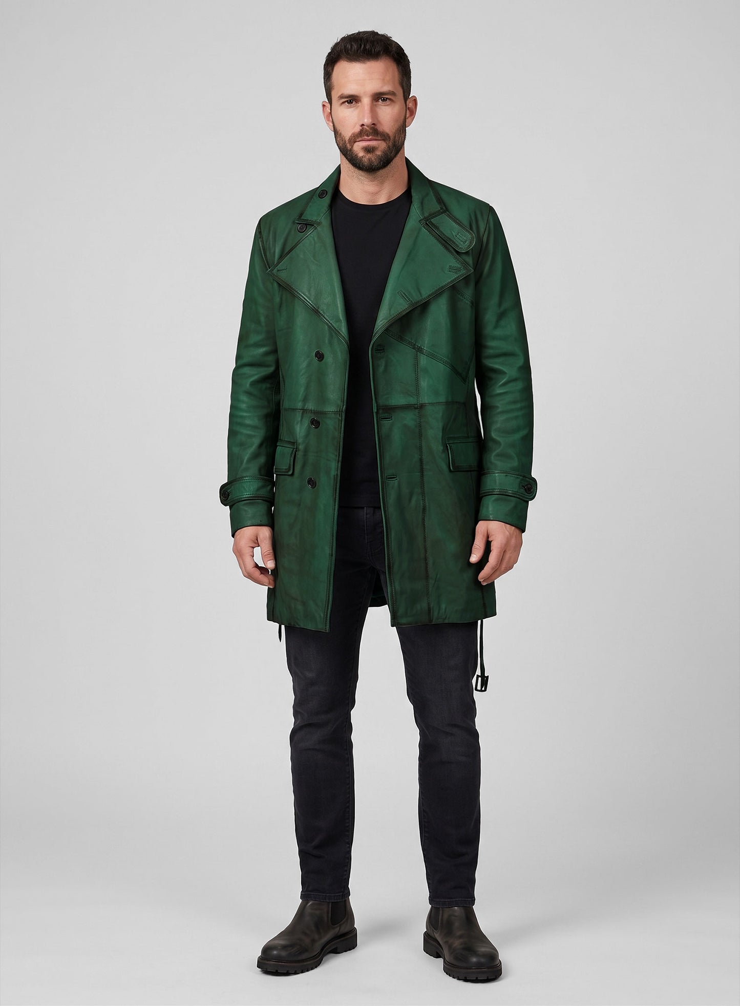 Royal Flying Green Burnished Coat