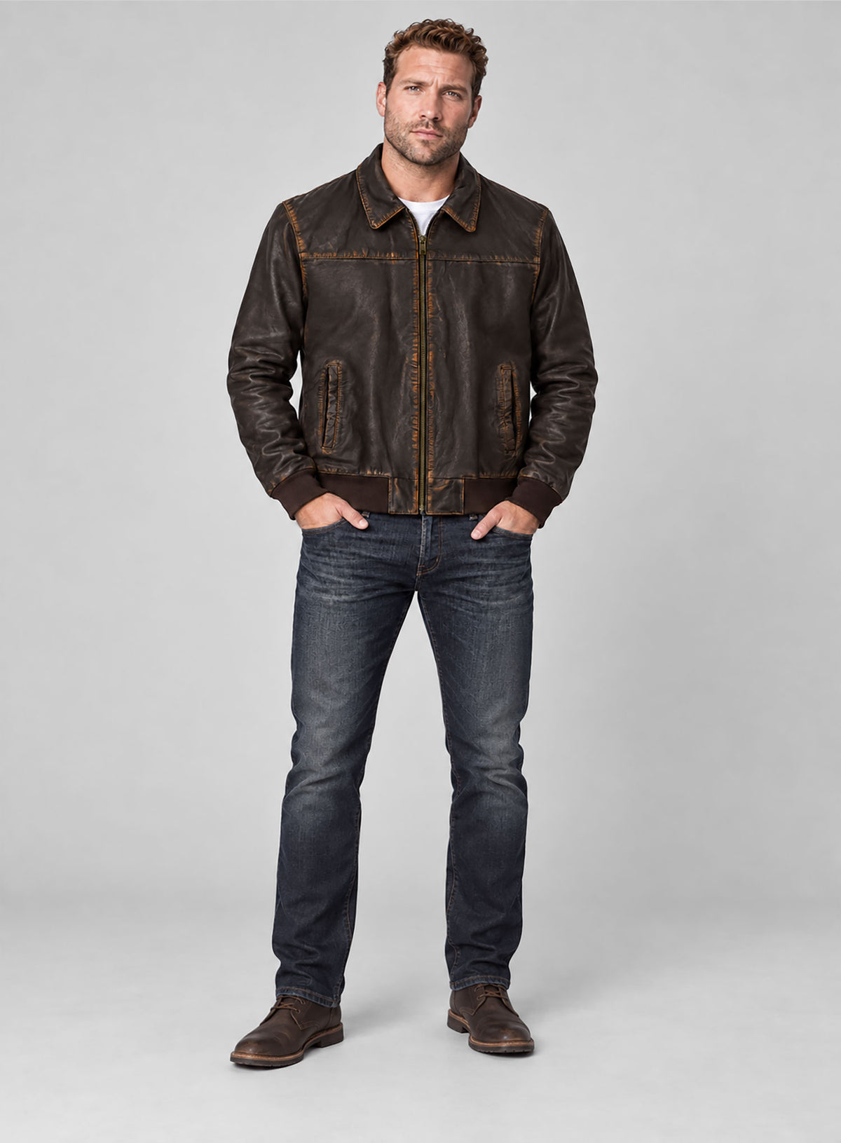 Jai Courtney A Good Day to Die Hard Leather Jacket