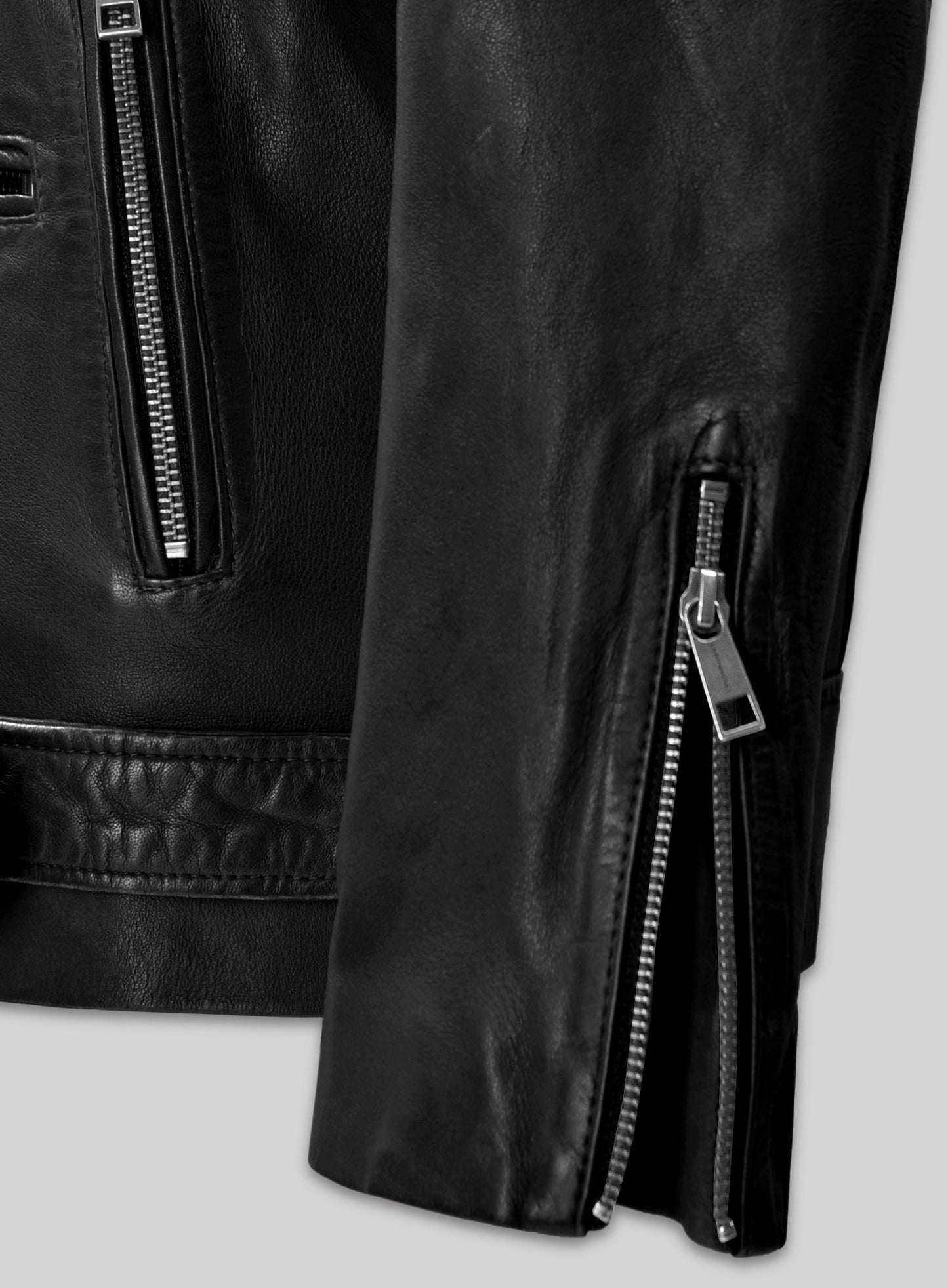 Rutland Black Riding Leather Jacket