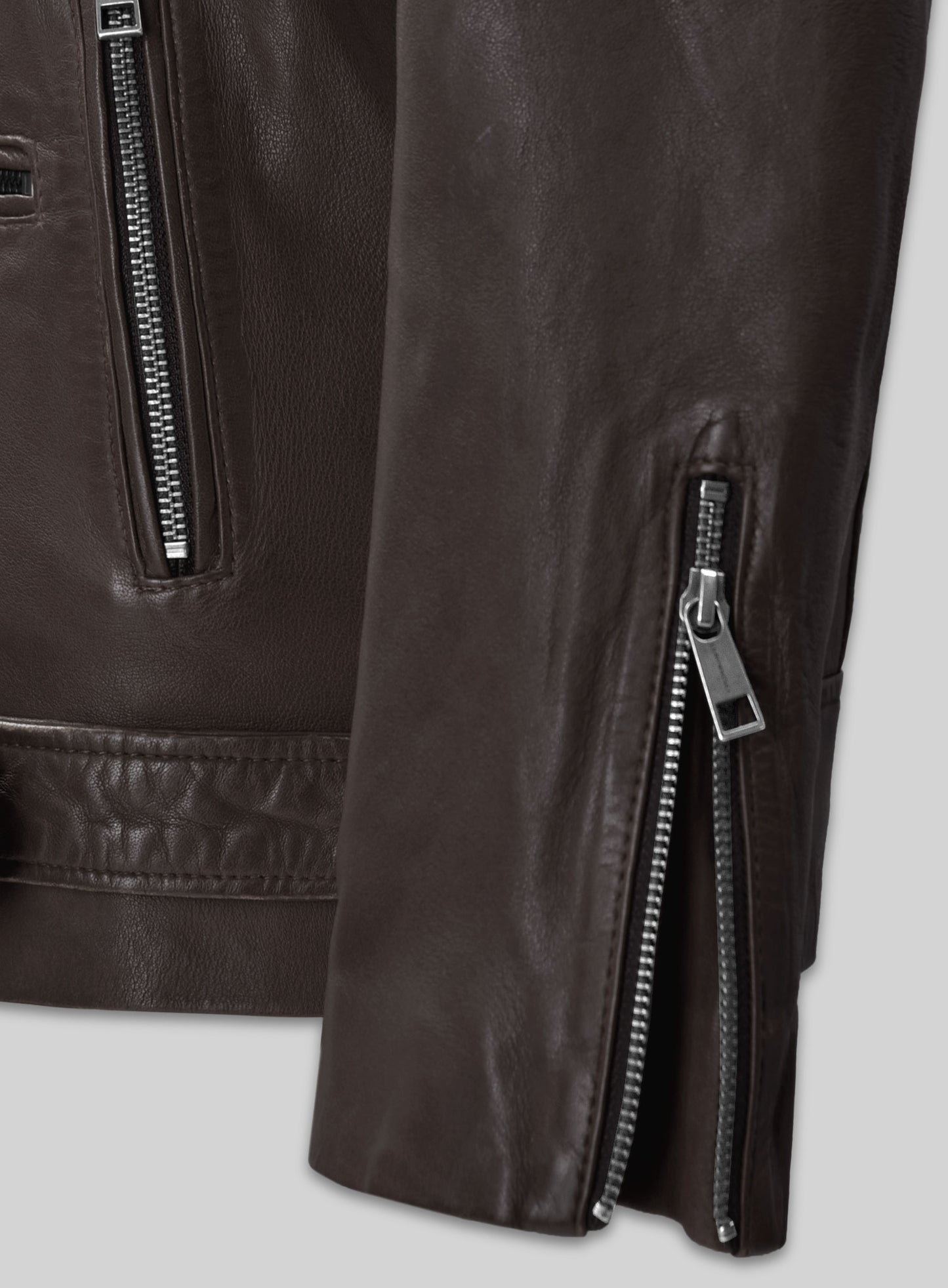 Rutland Brown Riding Leather Jacket