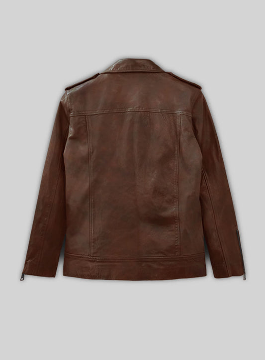 Rutland Spanish Brown Riding Leather Jacket