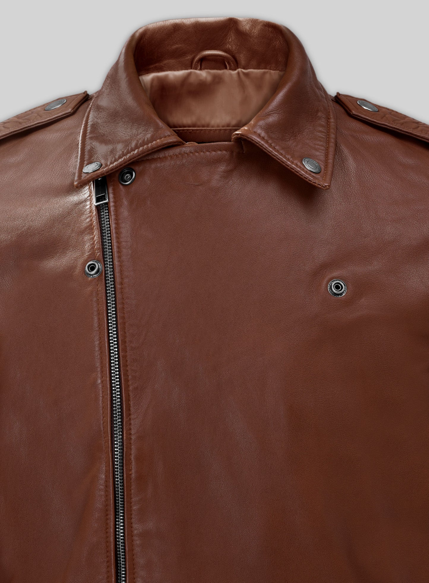 Rutland Tan Riding Leather Jacket
