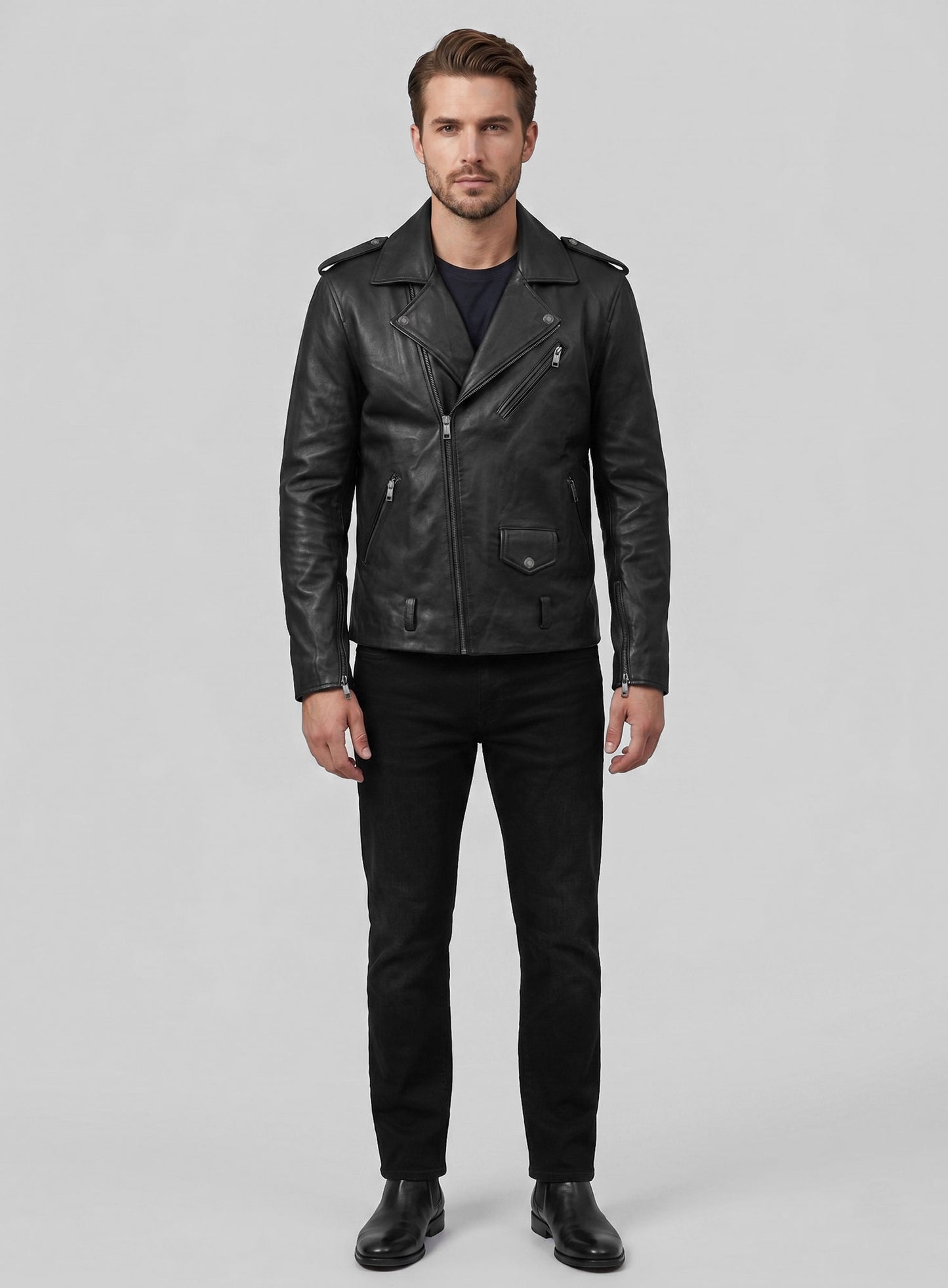 Ryan Gosling Song To Song Leather Jacket