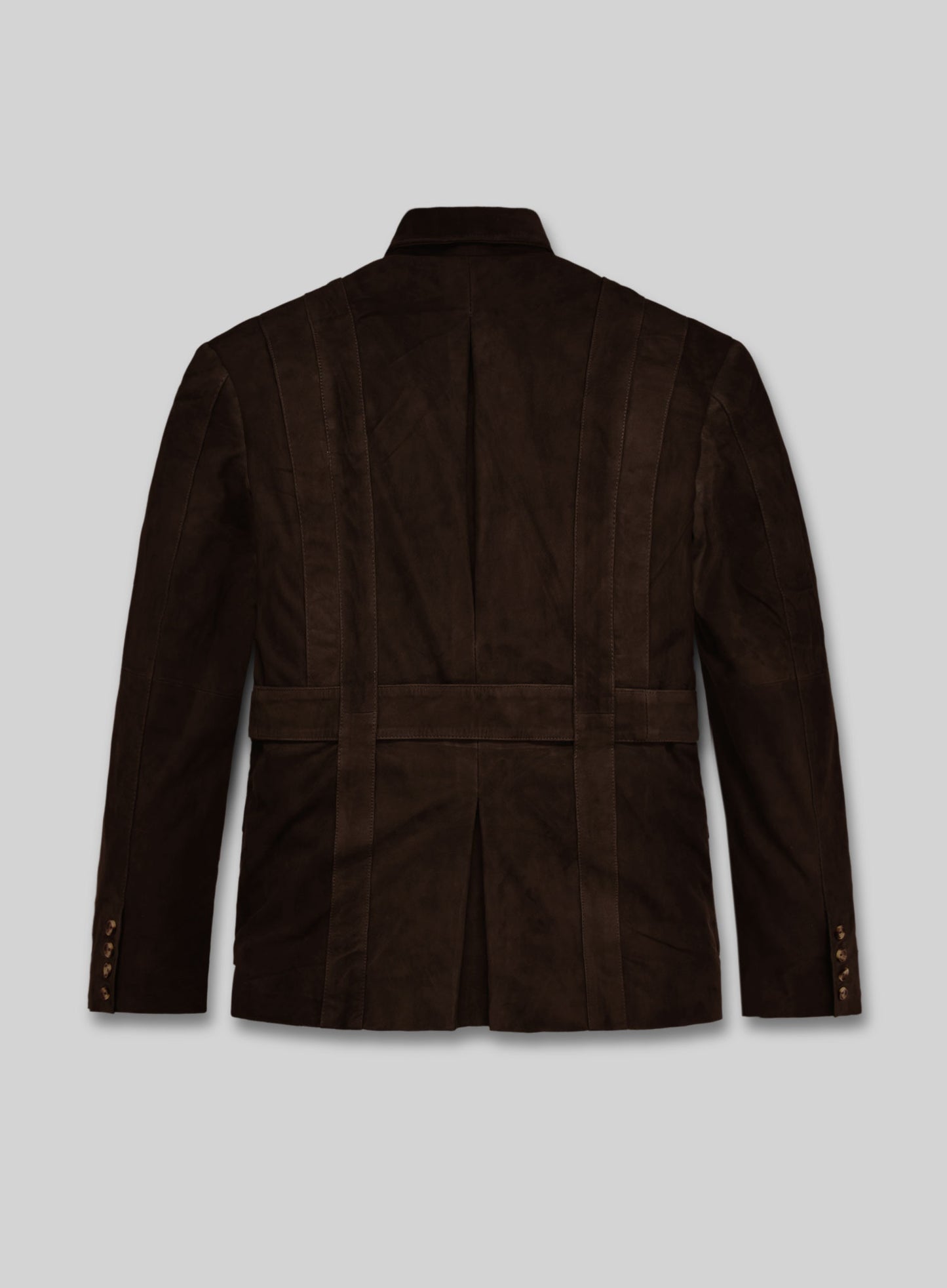 Safari Dune Suede Leather Blazer